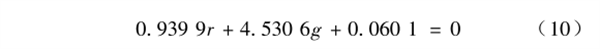 CIE1931 RGB係統和CIE1931 XYZ係統的轉換2